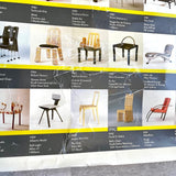 ヴィトラ / Vitra デザイン ミュージアム / Design Museum The Chair Collection ポスター  ヴィンテージ   84×119 枠無しポスターのみ