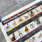 ヴィトラ / Vitra デザイン ミュージアム / Design Museum The Chair Collection ポスター  ヴィンテージ   84×119 枠無しポスターのみ