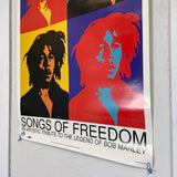 ボブマーリー 「SONGS OF FREEDOM」ポスター ヴィンテージ  64×90 枠無し  ポスターのみ