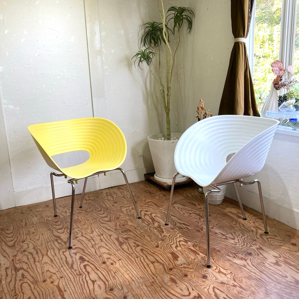 ヴィトラ / Vitra トムバック / Tom vacチェア イエロー ロン・アラッド 中古 スタッキング可能 重ね合わせ 黄色 椅子 –  RESTYLE