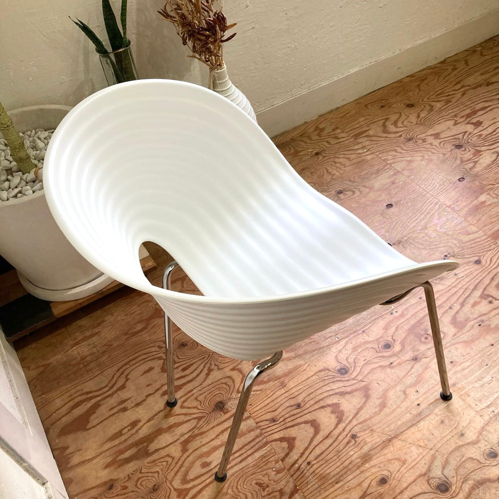 ヴィトラ / Vitra トムバック / Tom vacチェア ホワイト ロン・アラッド 中古 スタッキング可能 重ね合わせ 白 椅子 –  RESTYLE