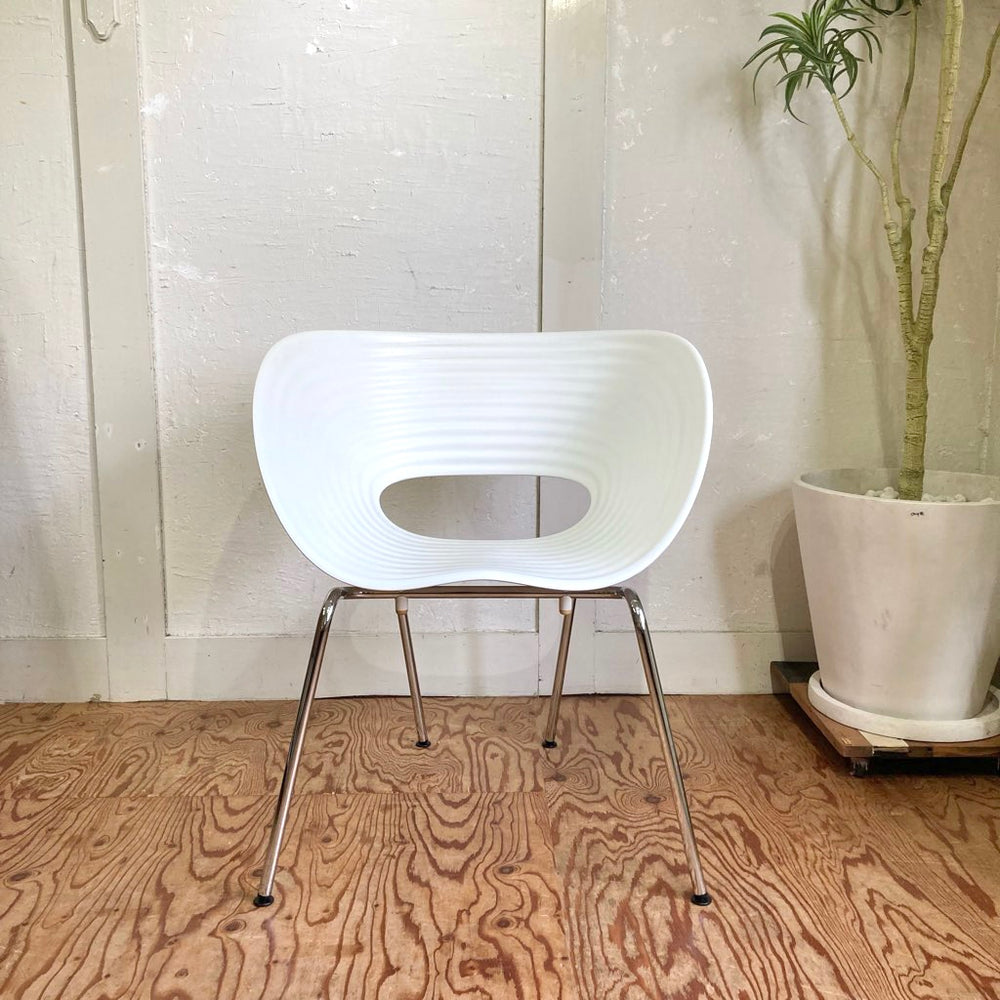 ヴィトラ / Vitra トムバック / Tom vacチェア ホワイト ロン・アラッド 中古 スタッキング可能 重ね合わせ 白 椅子 –  RESTYLE