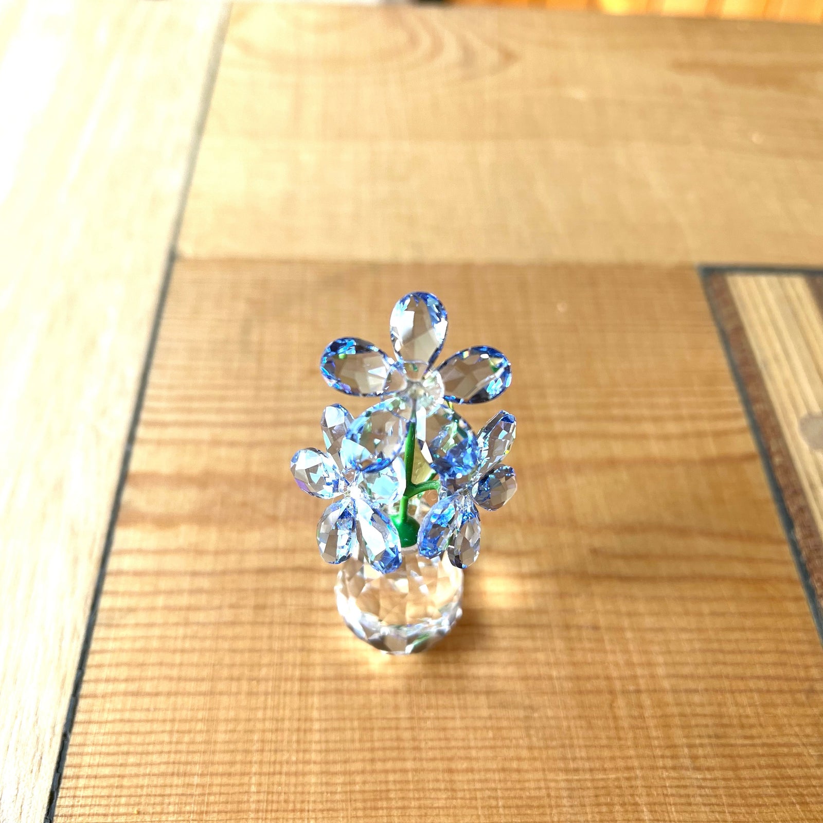 スワロフスキー / SWAROVSKI クリスタルフィギュア FLOWER DREAMS 中古 ガラス オブジェ 花 置物 贈り物 プレゼント –  Restyle