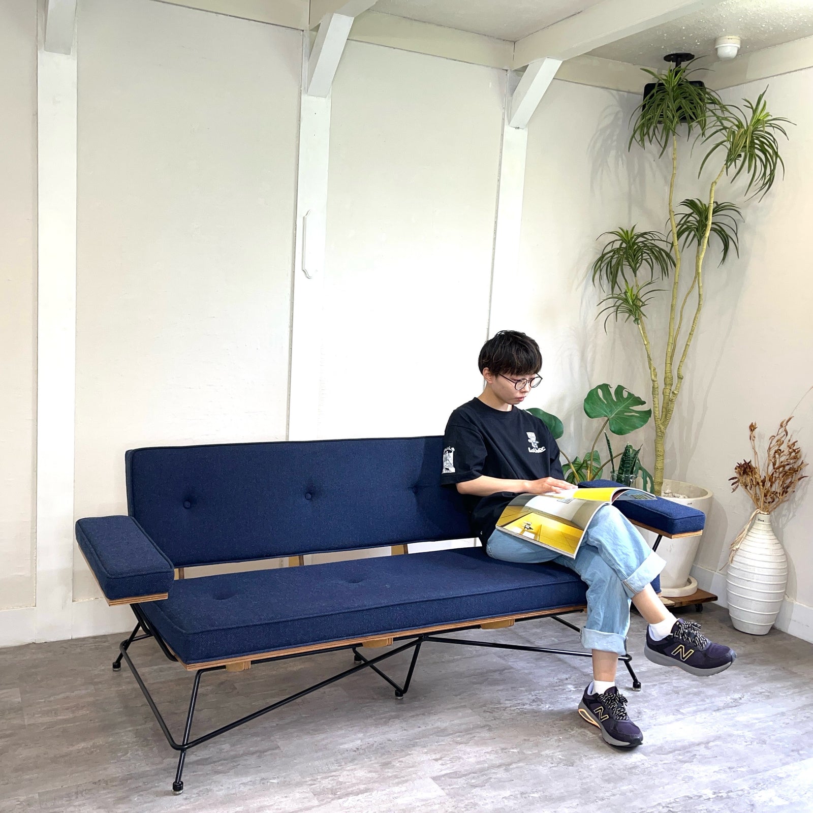 ドワーフ / DWARF マイスター / MEISTER MS2 Sofa 2.5seat ソファ ブルー 2.5人掛け ゆったり – RESTYLE