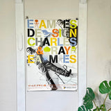 イームズ / Charles＆Ray Eames 展覧会ポスター ヴィンテージ  72×103 枠無し B1サイズ ポスターのみ