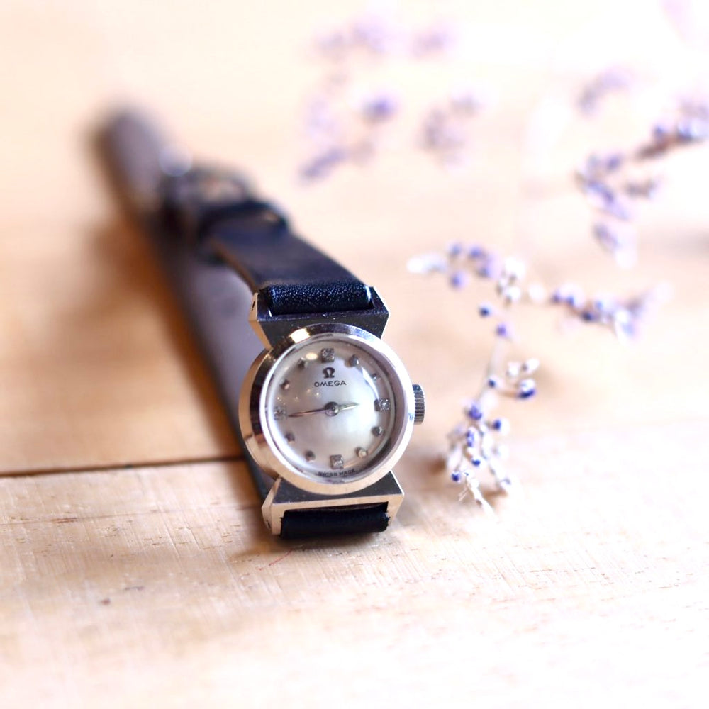 オメガ / OMEGA レディース時計【63】 ４Pダイヤ 手巻き アンティーク腕時計 ヴィンテージ – RESTYLE