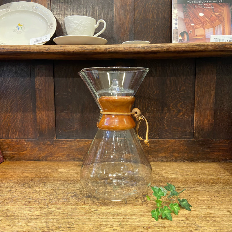 ケメックス / CHEMEX コーヒーメーカー CM-4 フィルター・取扱説明書付 ヴィンテージ 中古 ガラス オールドケメックス – RESTYLE