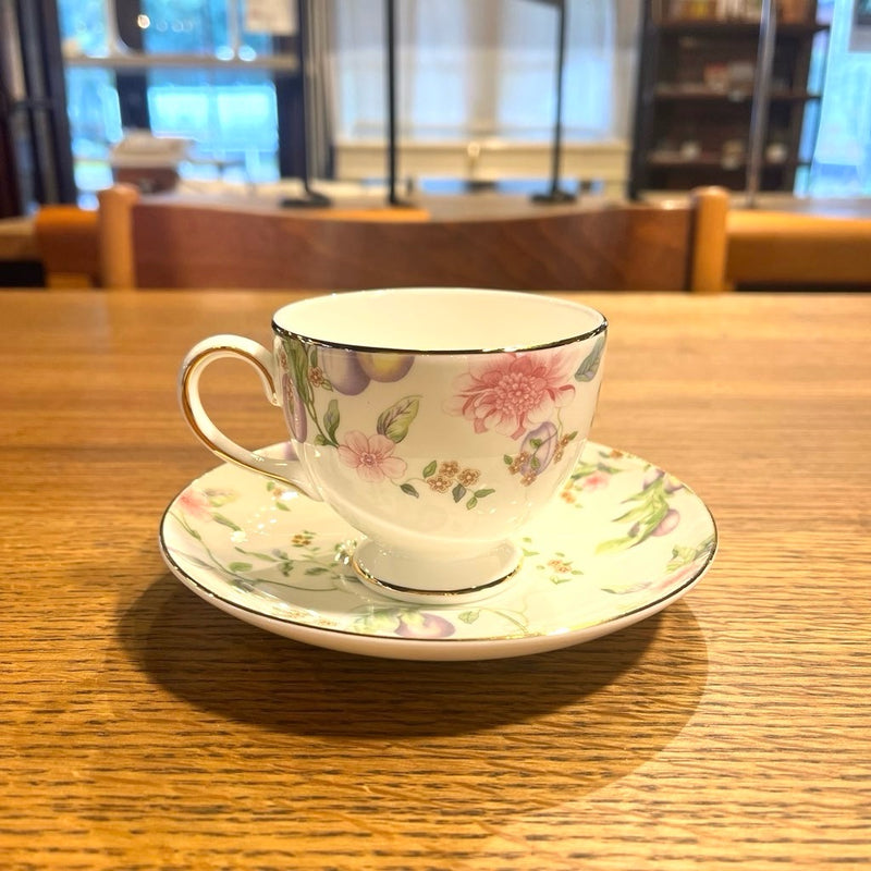 ウェッジウッド / WEDGEWOOD スウィートプラム ティーカップ＆ソーサ 2客セット　