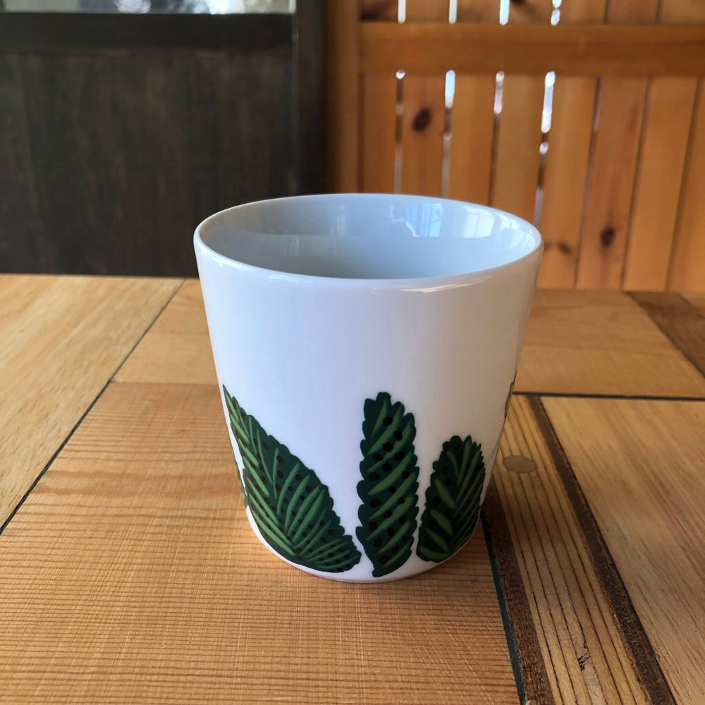 マリメッコ / marimekko メトサンヴァキ / METSANVAKI ラテマグ 植物 グリーン 北欧 廃盤品 中古 – Restyle