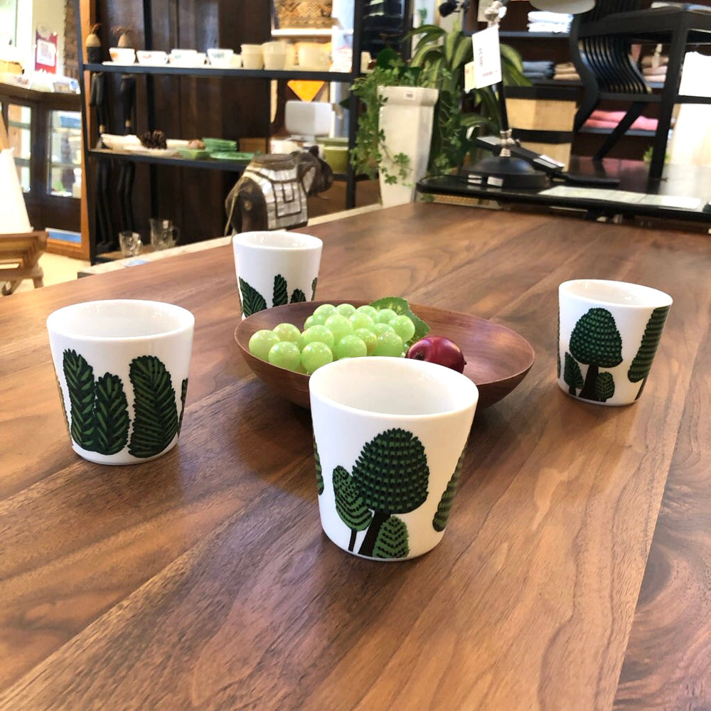 マリメッコ / marimekko メトサンヴァキ / METSANVAKI ラテマグ 植物 グリーン 北欧 廃盤品 中古 – Restyle