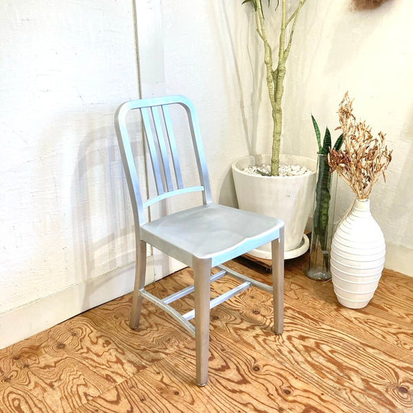 エメコ / EMECO 1006ネイビーチェア 1006NAVY CHAIR 中古 アルミ 軽量