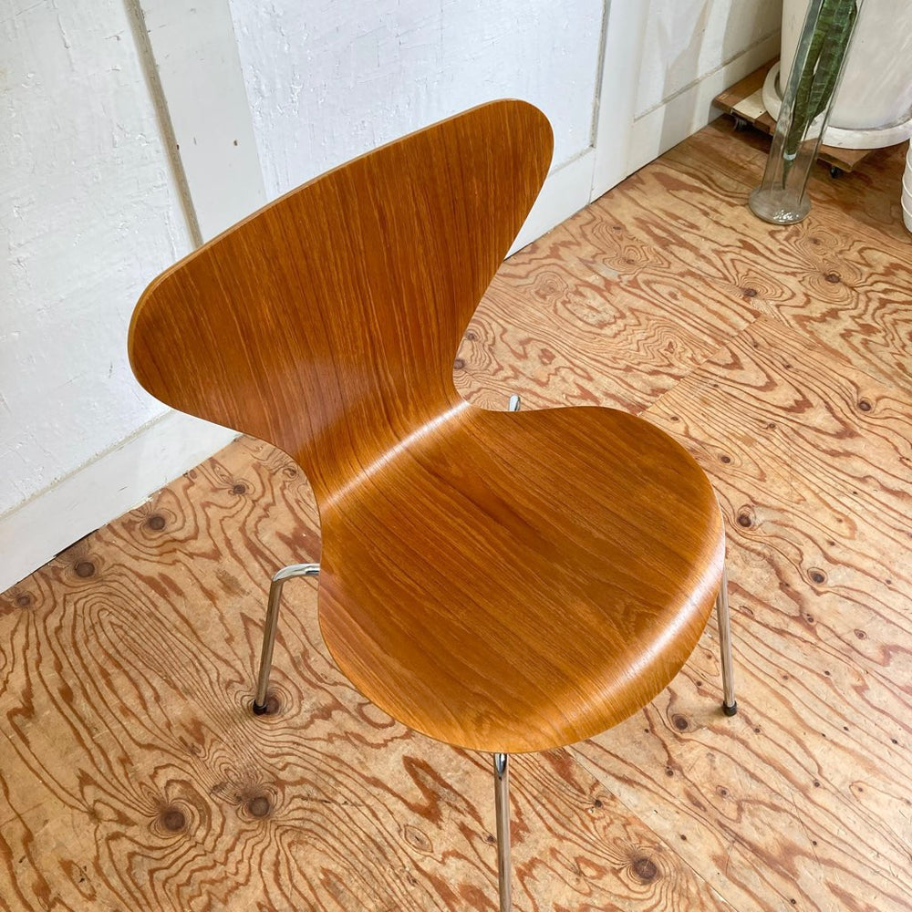 フリッツ・ハンセン FRITZ HANSEN セブンチェア チーク材 中古 アルネ・ヤコブセン ダイニングチェア 名作チェア – RESTYLE