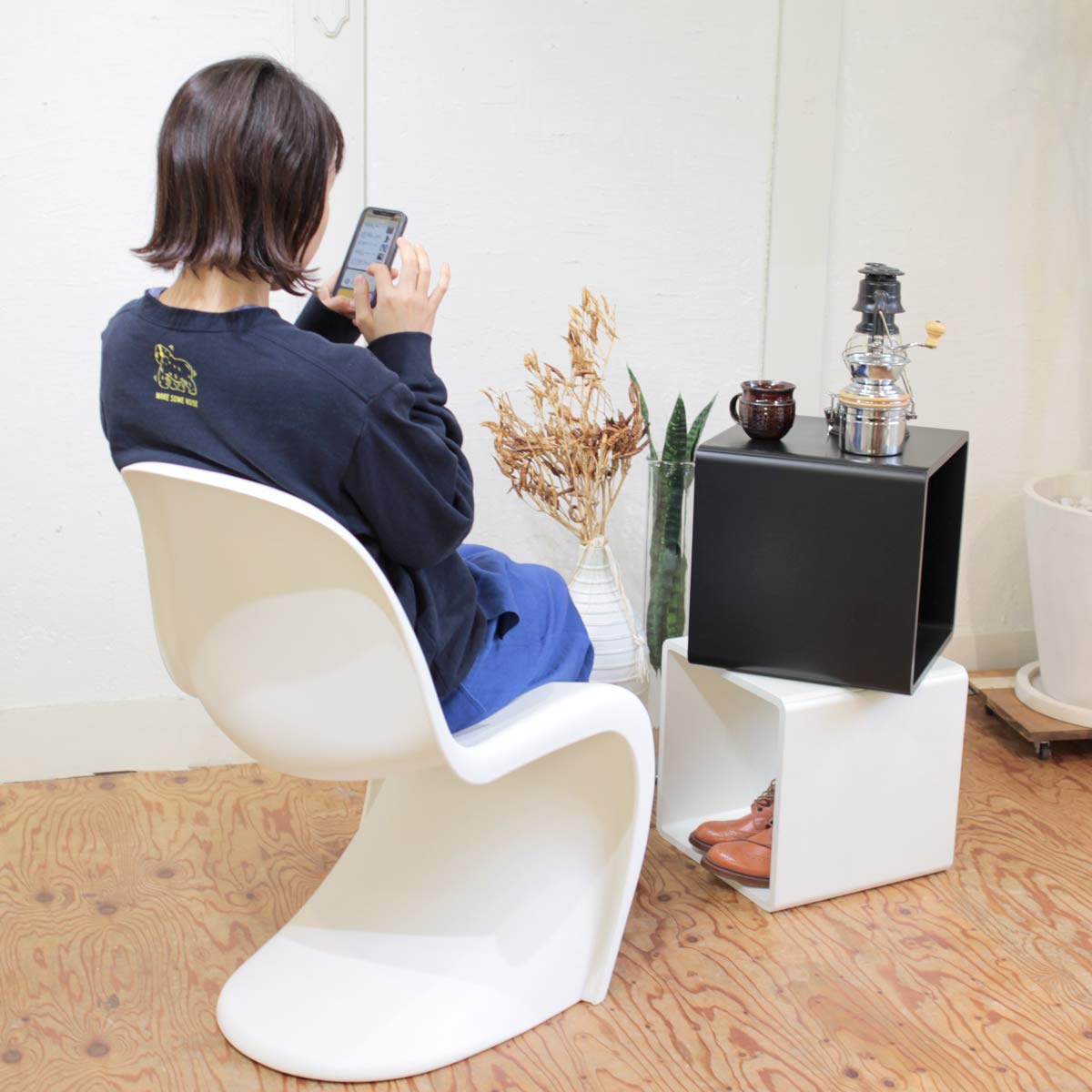 ヴィトラ / Vitra Panton Chair パントンチェア ホワイト 中古 – RESTYLE