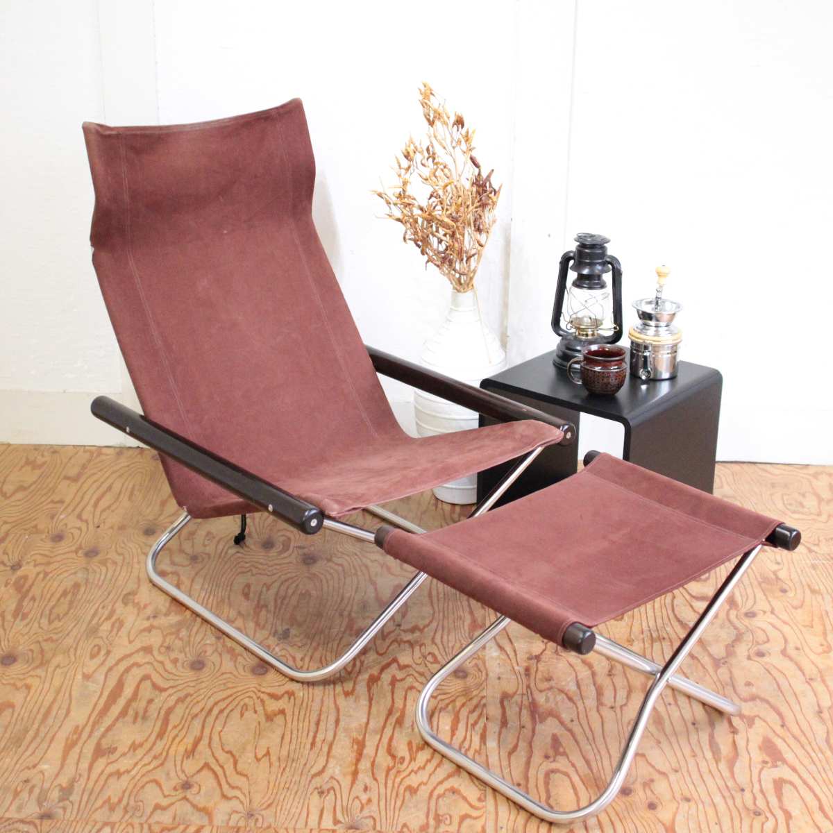 ニーチェアエックス / Nychair X オットマン付き 新居 猛 中古 – RESTYLE