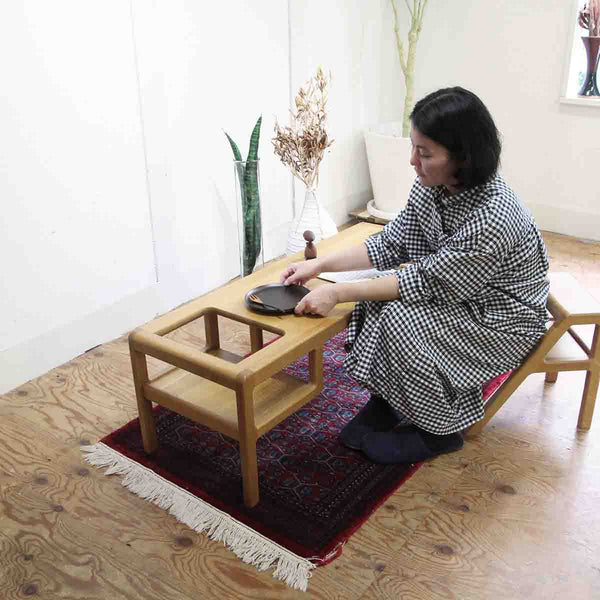 Oji & Design Baby in Table ＋ Step Chair テーブル チェア こども センターテーブル 大治将典 展示品