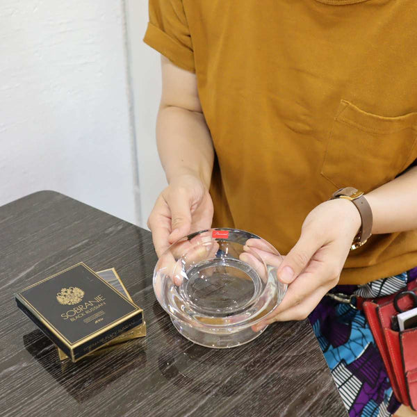 バカラ / Baccarat ベガ アッシュトレイ / VEGA ASHTRAY 灰皿 箱付き 小物入れ 未使用品