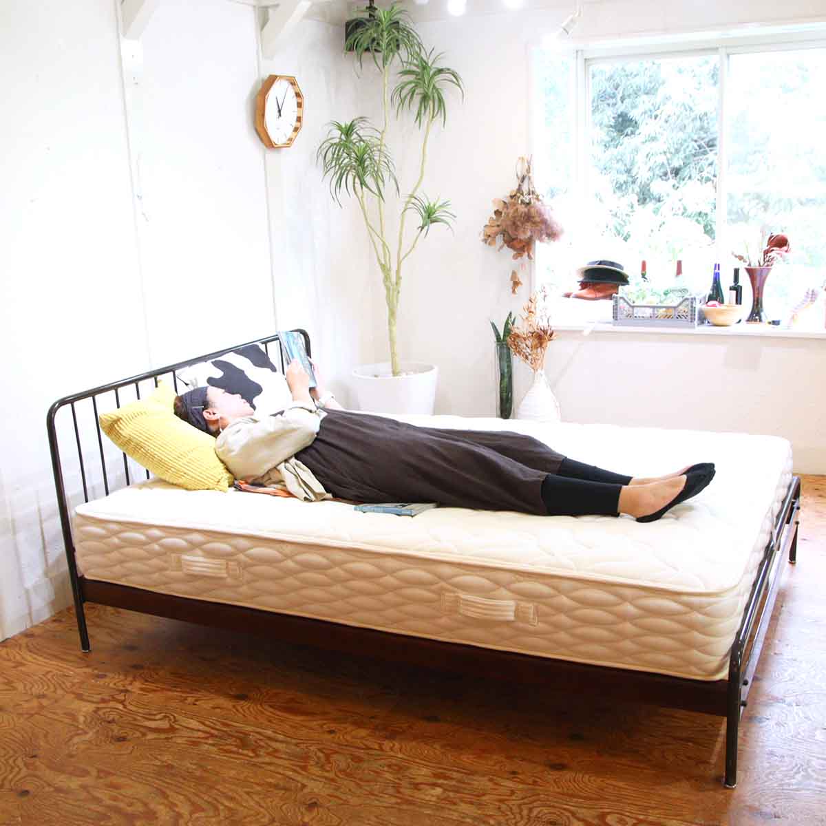 ジャーナルスタンダードファニチャー サンクベッド / SENS BED Dサイズ ダブル 中古 – RESTYLE