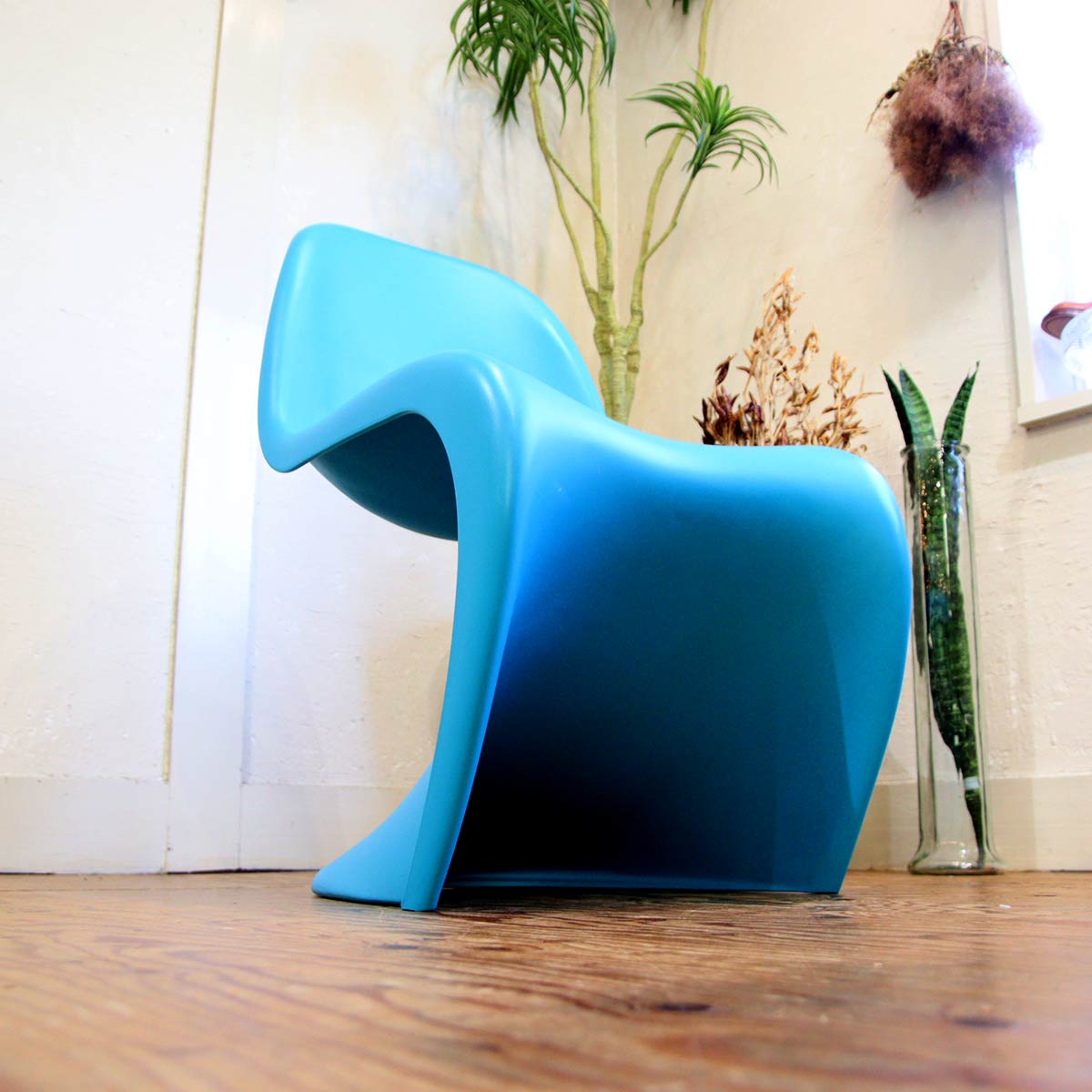 ヴィトラ / Vitra Panton Chair パントンチェア グラシアブルー 中古 名作 椅子 ミッドセンチュリー – RESTYLE