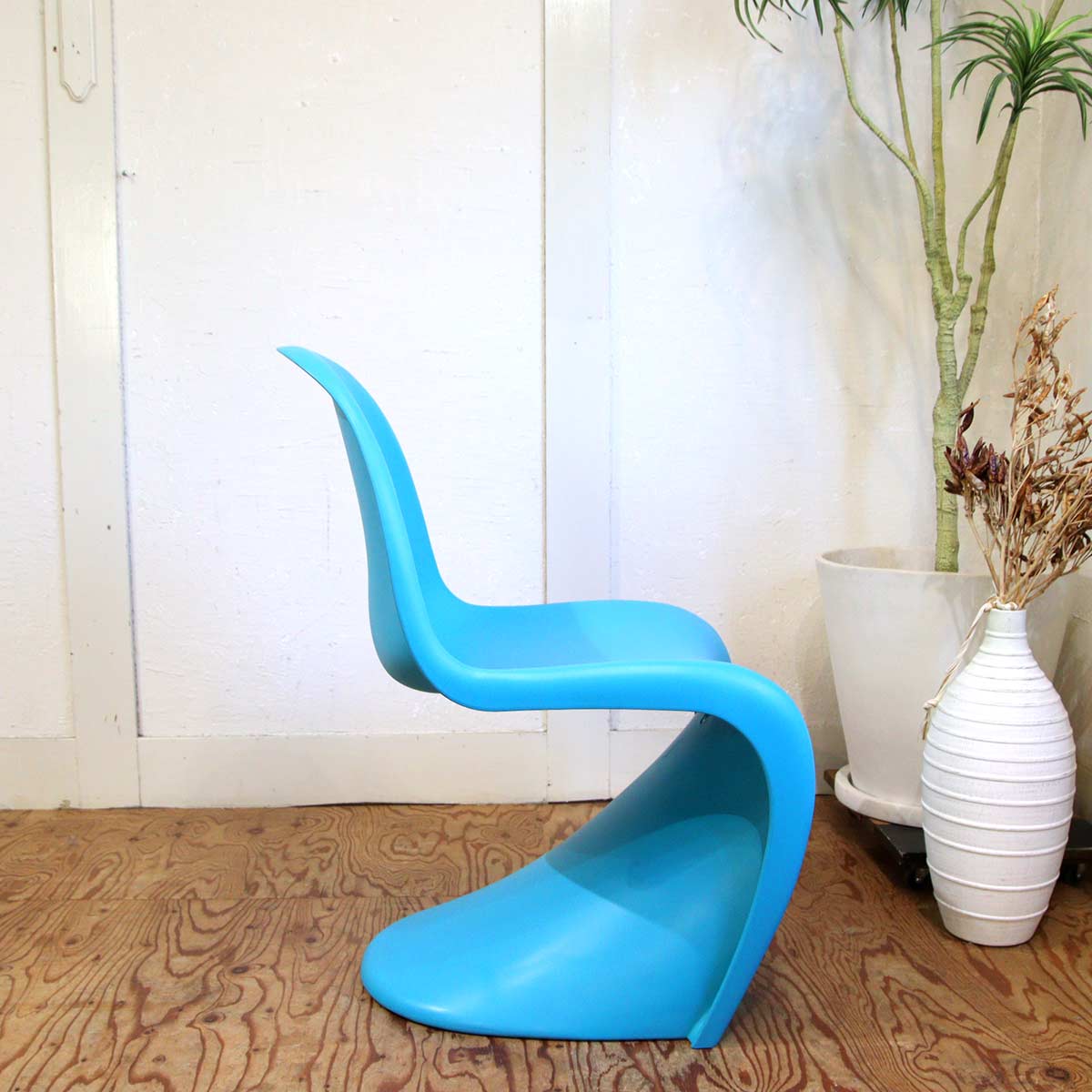 ヴィトラ / Vitra Panton Chair パントンチェア グラシアブルー 中古 名作 椅子 ミッドセンチュリー – RESTYLE