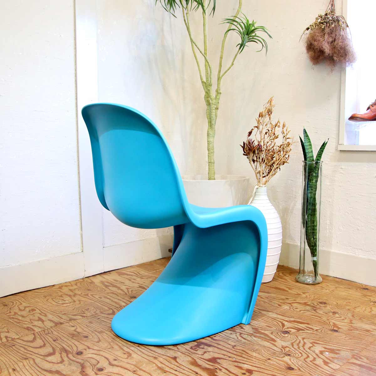 ヴィトラ / Vitra Panton Chair パントンチェア グラシアブルー 中古 名作 椅子 ミッドセンチュリー – RESTYLE