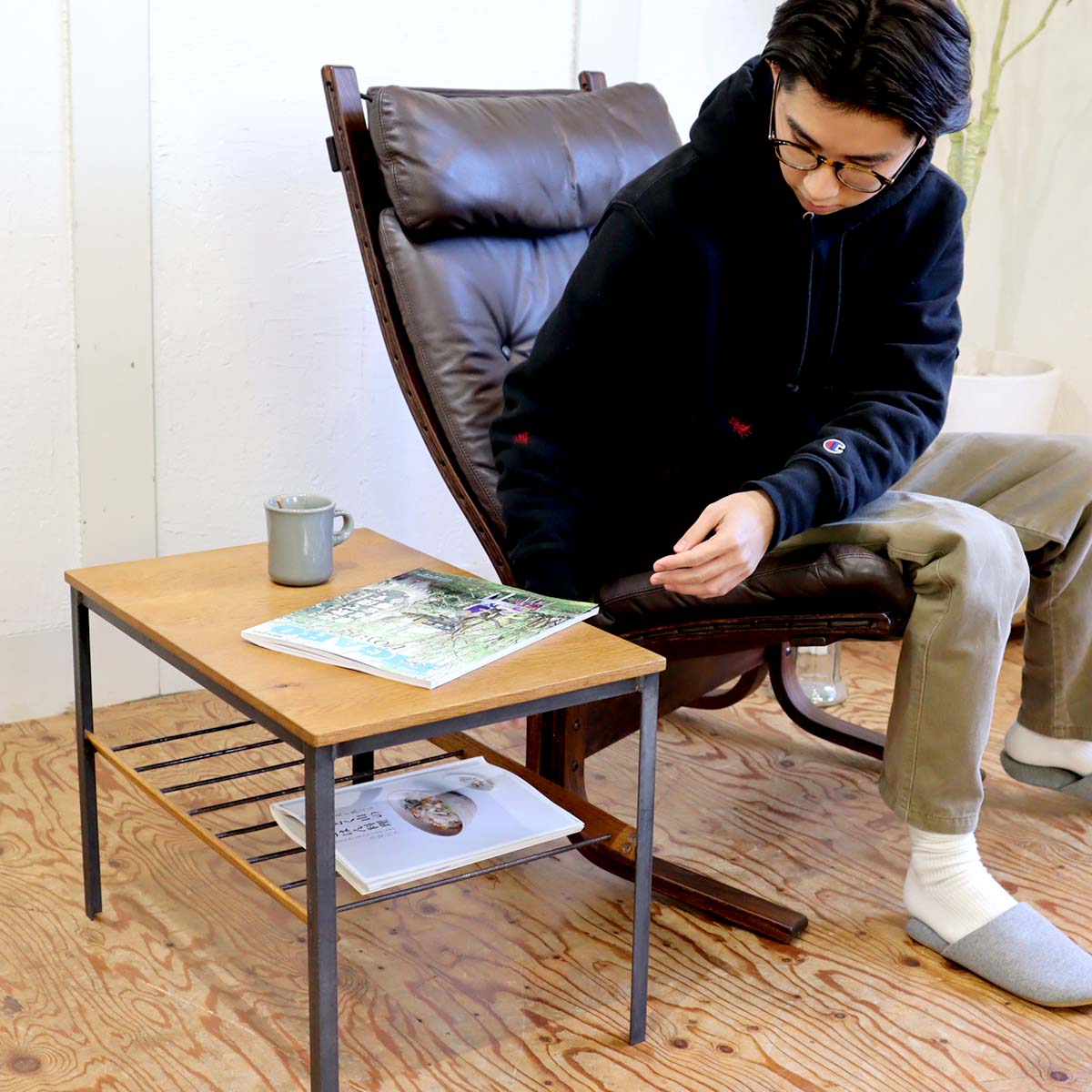 トラックファニチャー boomerang こみ上げ chair &ottoman