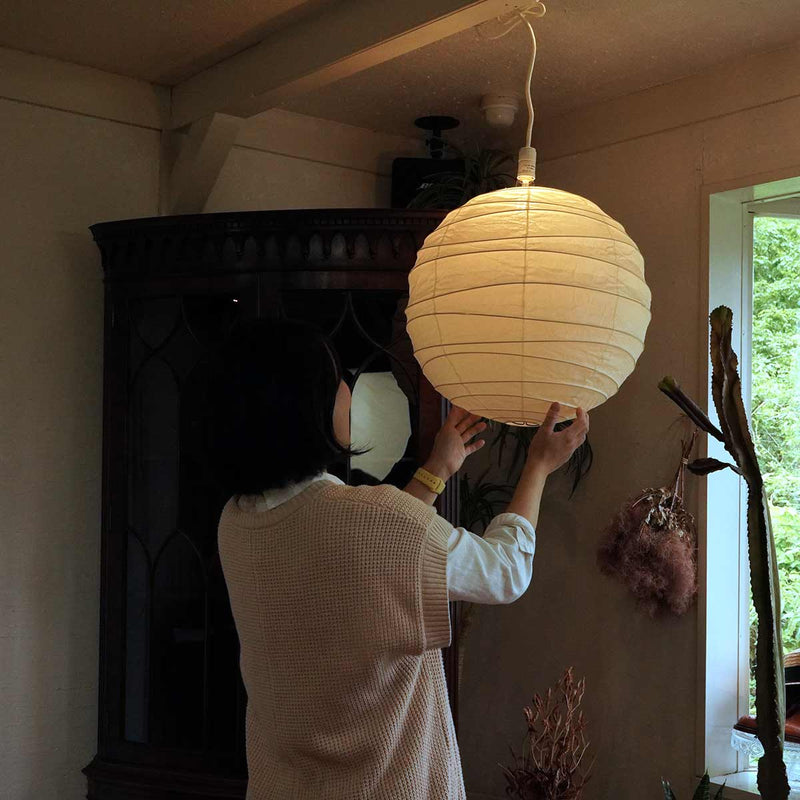 イサム・ノグチ アカリ/AKARI 45D 提灯 ペンダントライト 未使用品 和室 日本 名作照明 – RESTYLE
