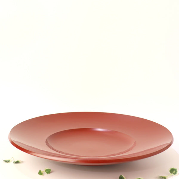 人気定番HOT赤木 明登 盛皿 漆器 輪島塗 未使用 φ37cm 「自然を映し込んだ、日常のための美しい漆器」 盛皿、フレアプレート