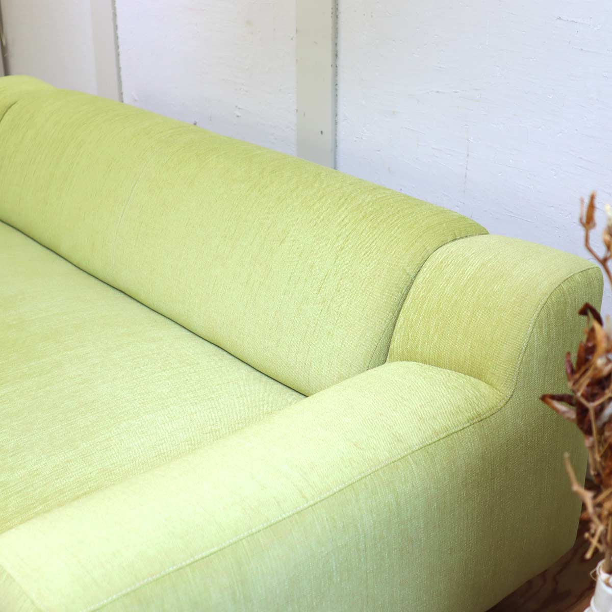 イデー / IDEE プレジール / PLAISIR SOFA 3人掛け ソファ グリーン ローソファ コンパクト 中古 – RESTYLE