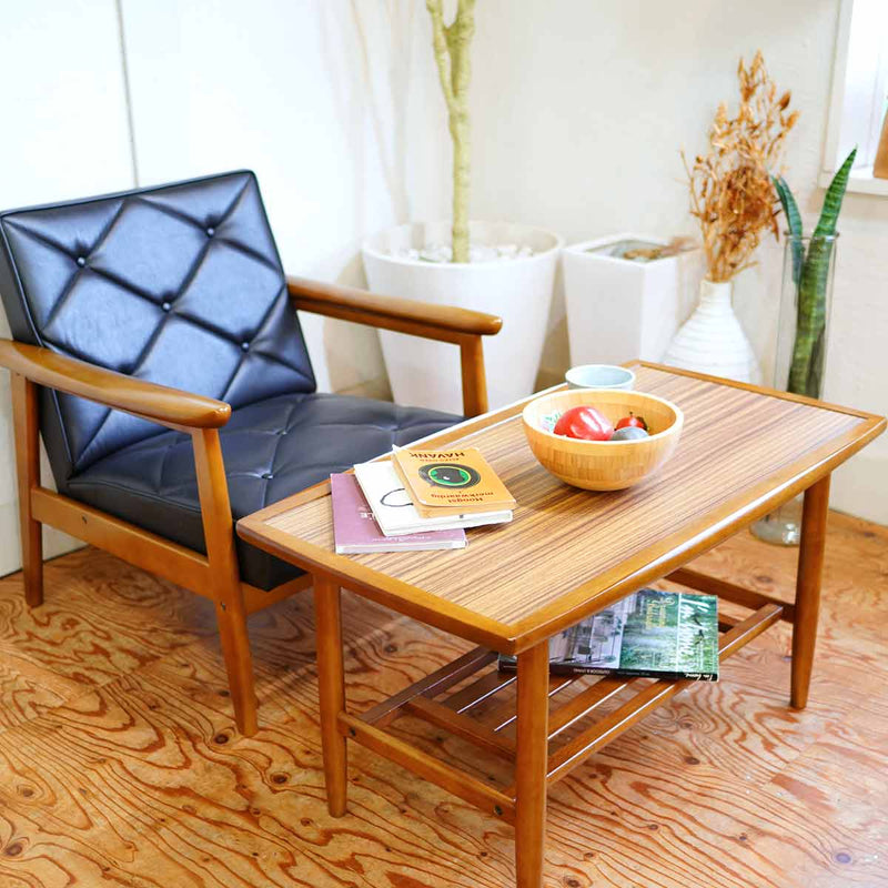 オールドカリモク カリモク家具 木製 センターテーブル コーヒーテーブル家具・インテリア