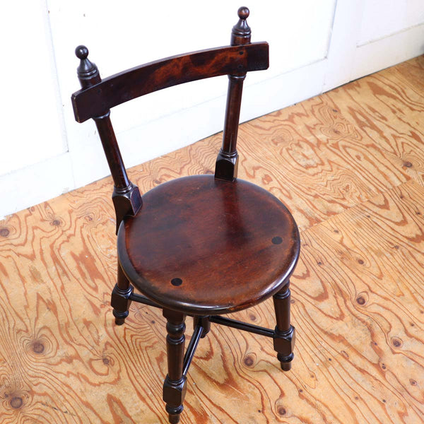 松本民芸家具の南京小椅子実寸サイズ