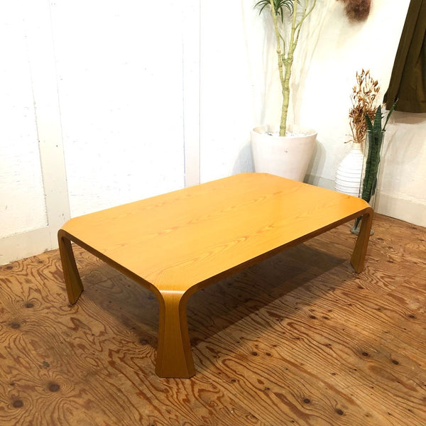 天童木工 オーク材 ローテーブルd 無垢 センターテーブル サイド