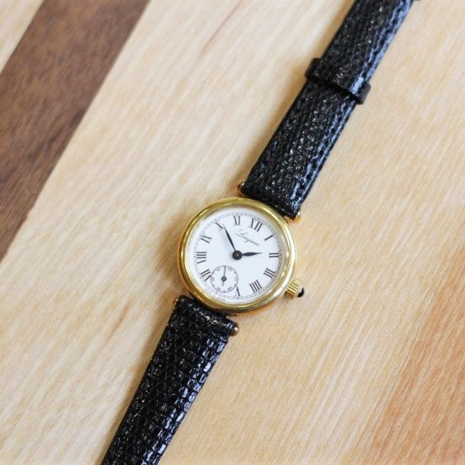 稼働品】LONGINES レディース腕時計 手巻き式 シルバーカラー - 時計
